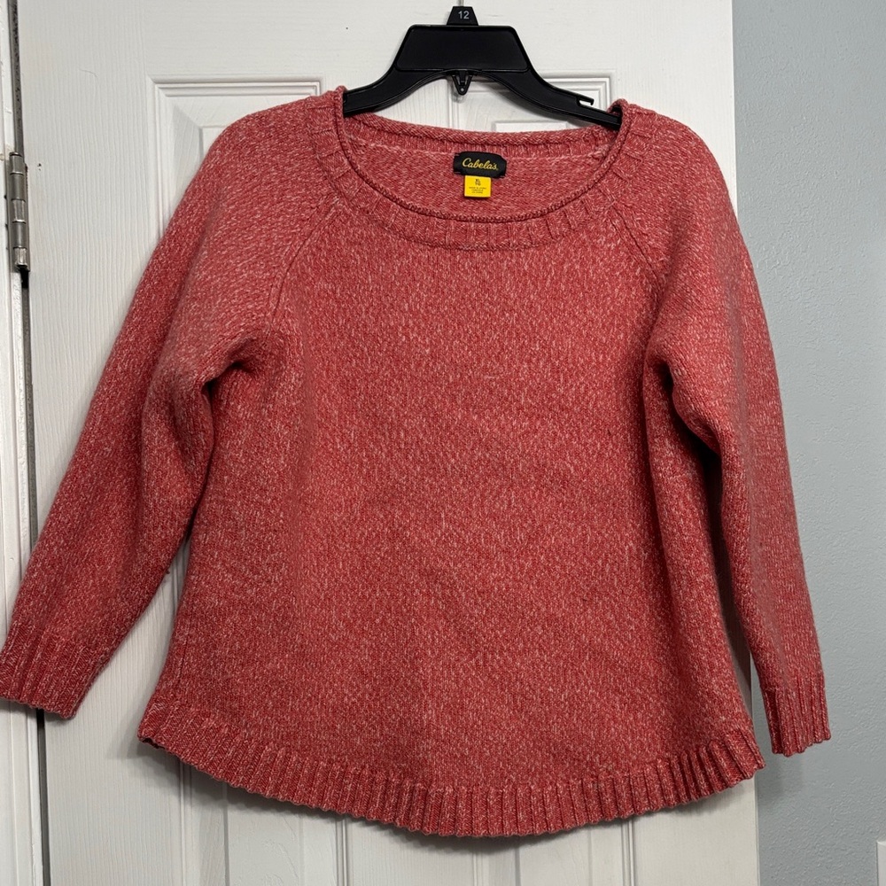 Cabela's Women's Coral Crew Neck Sweater